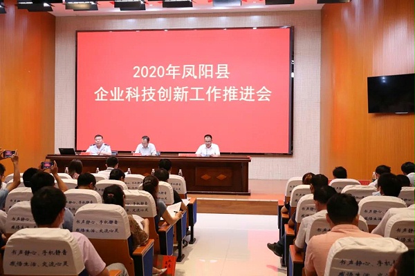 2020年凤阳县企业科技创新工作推荐会